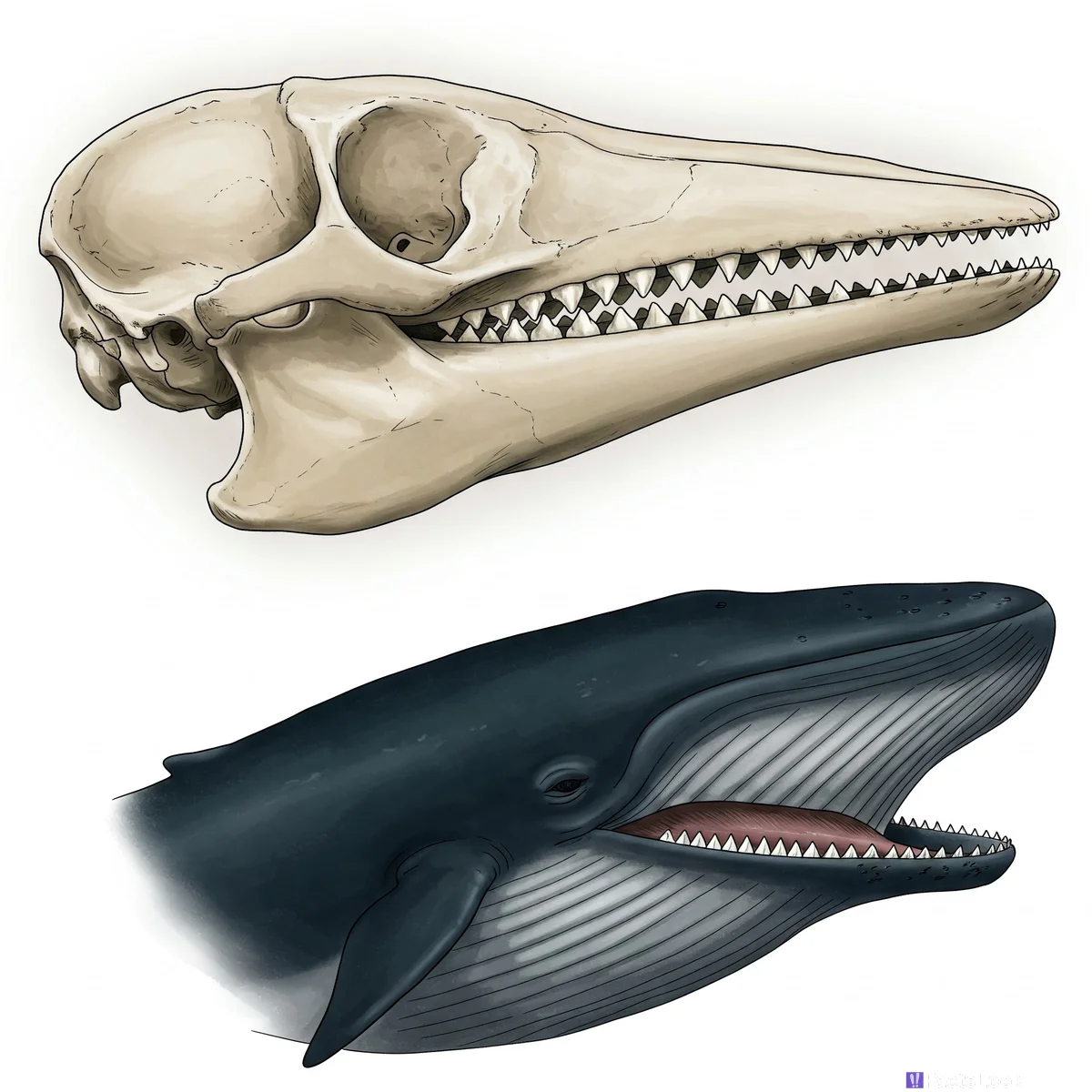 Some Whales Have Teeth, Others Have Baleen