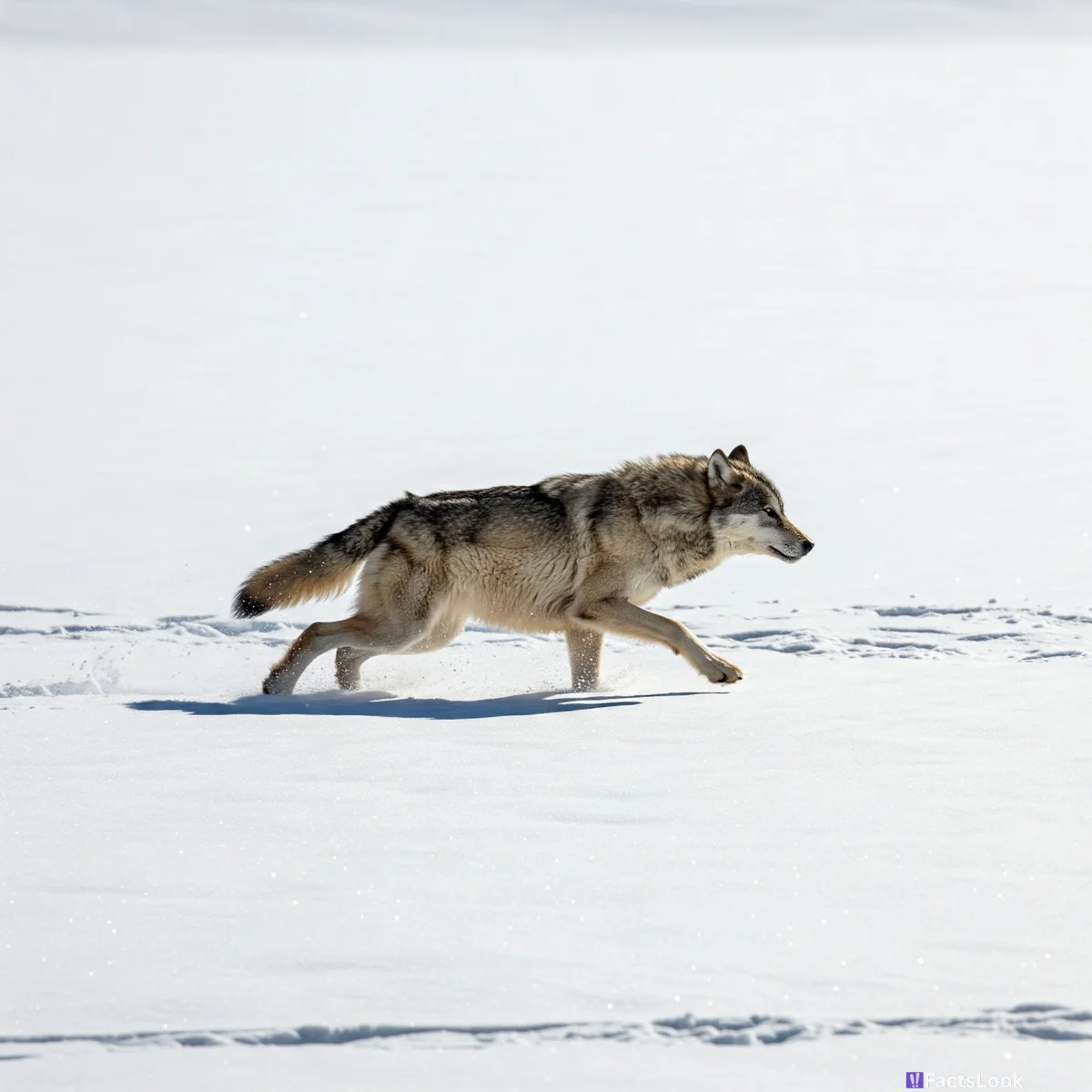 Wolves Can Run at 36-38 Miles Per Hour