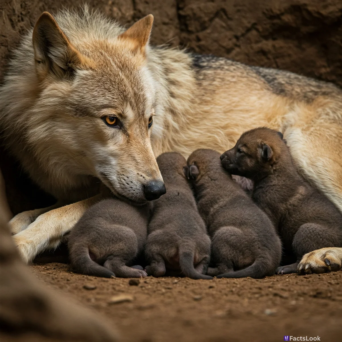 Pups Are Born Deaf and Blind