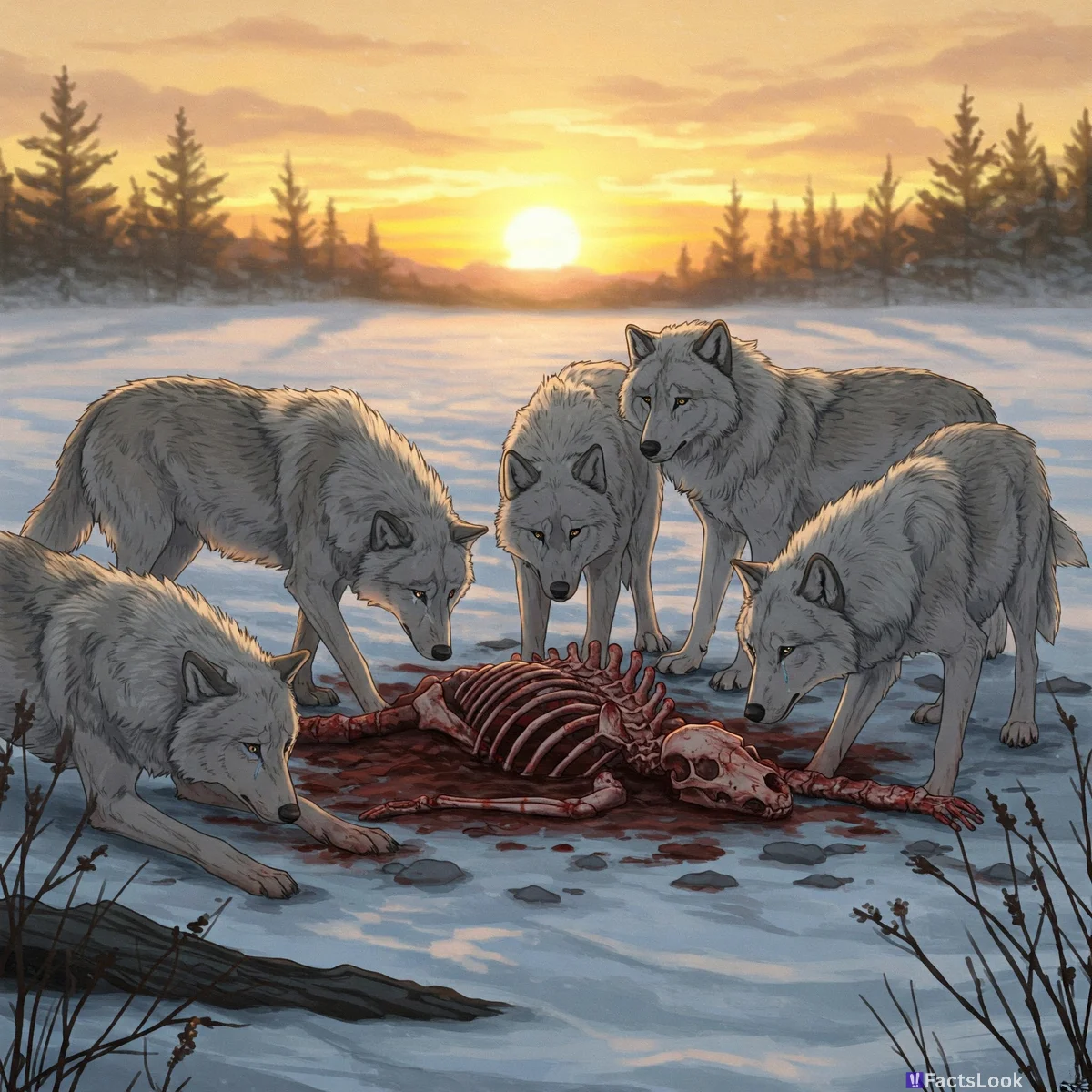 Wolves Mourn Their Dead