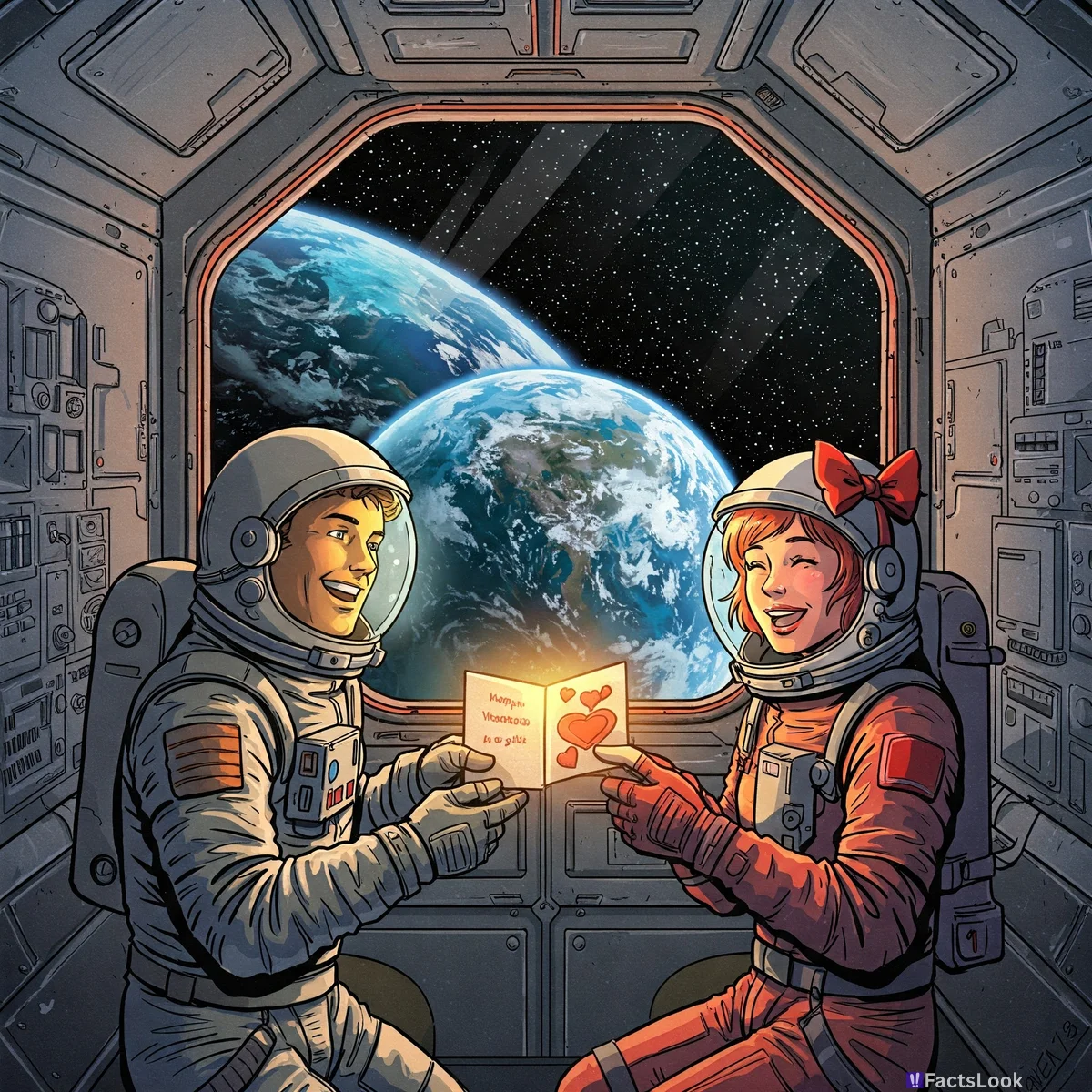 Valentine’s Day in Space!