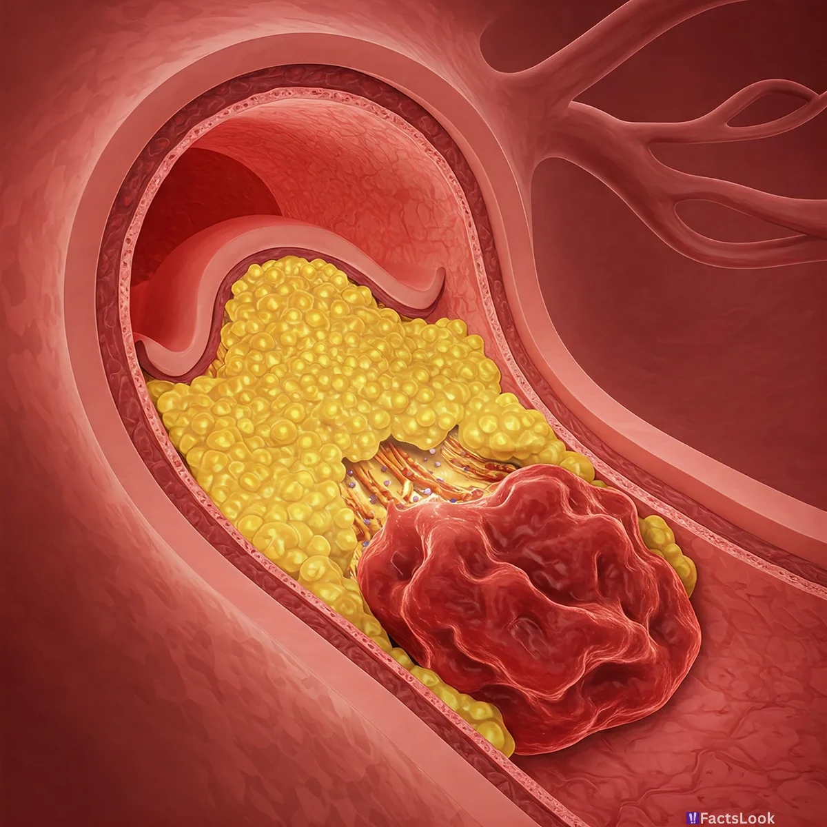 Plaque Rupture, Not Just Blockage, Causes Attacks