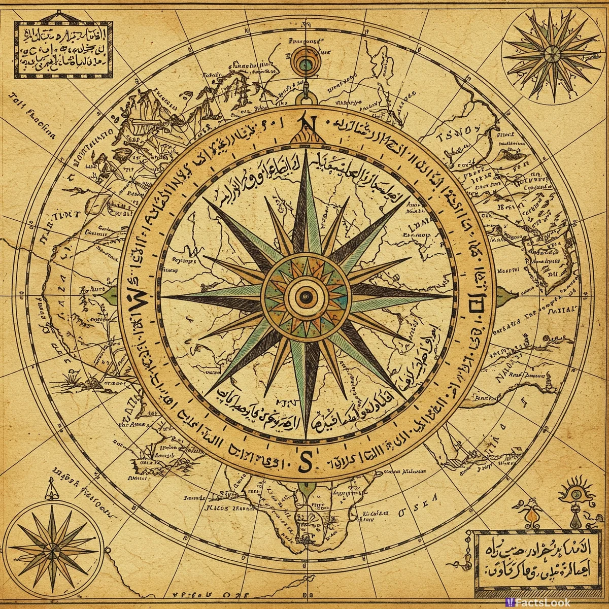 The Compass Rose: An Islamic Innovation