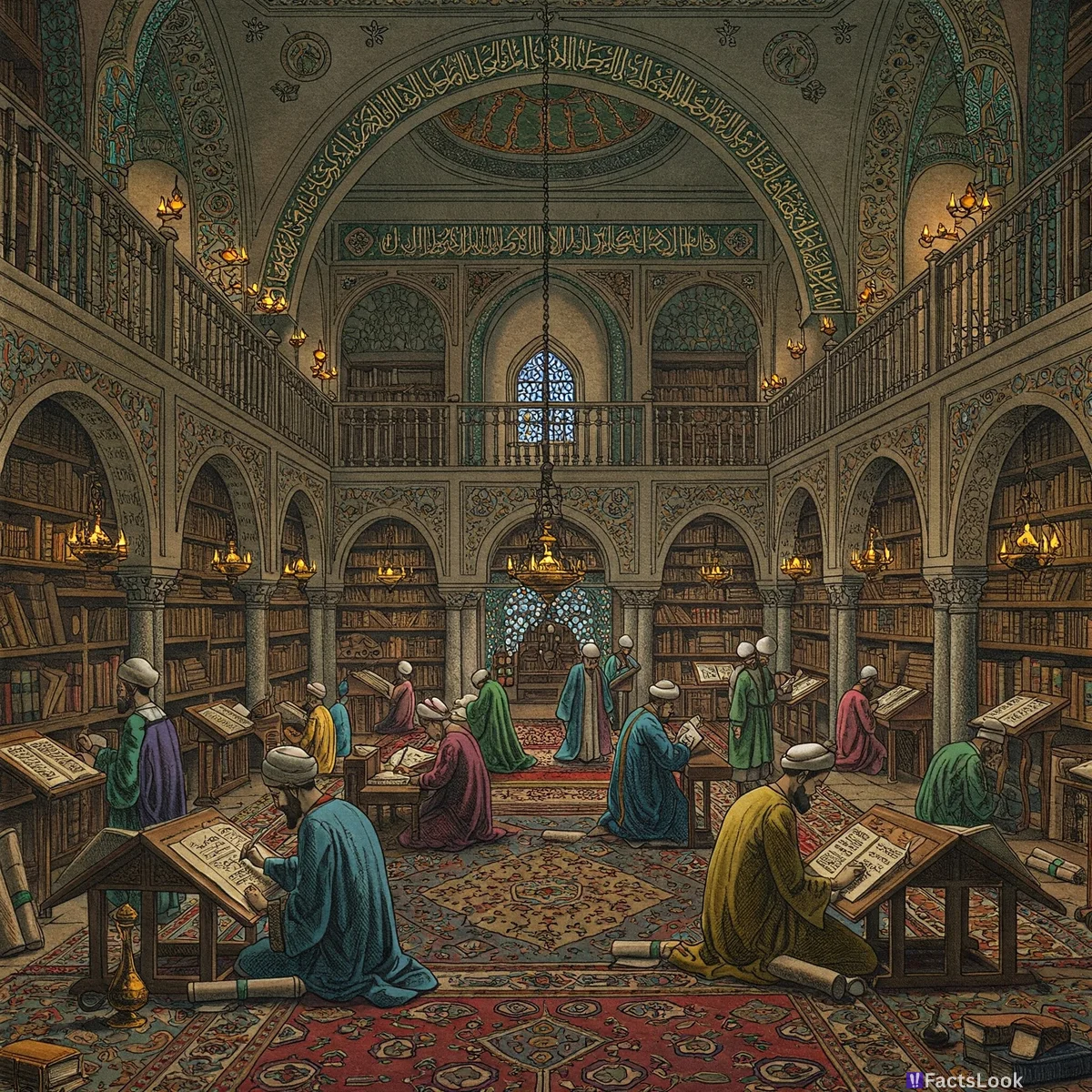 The Preservation of Knowledge in Islamic Libraries