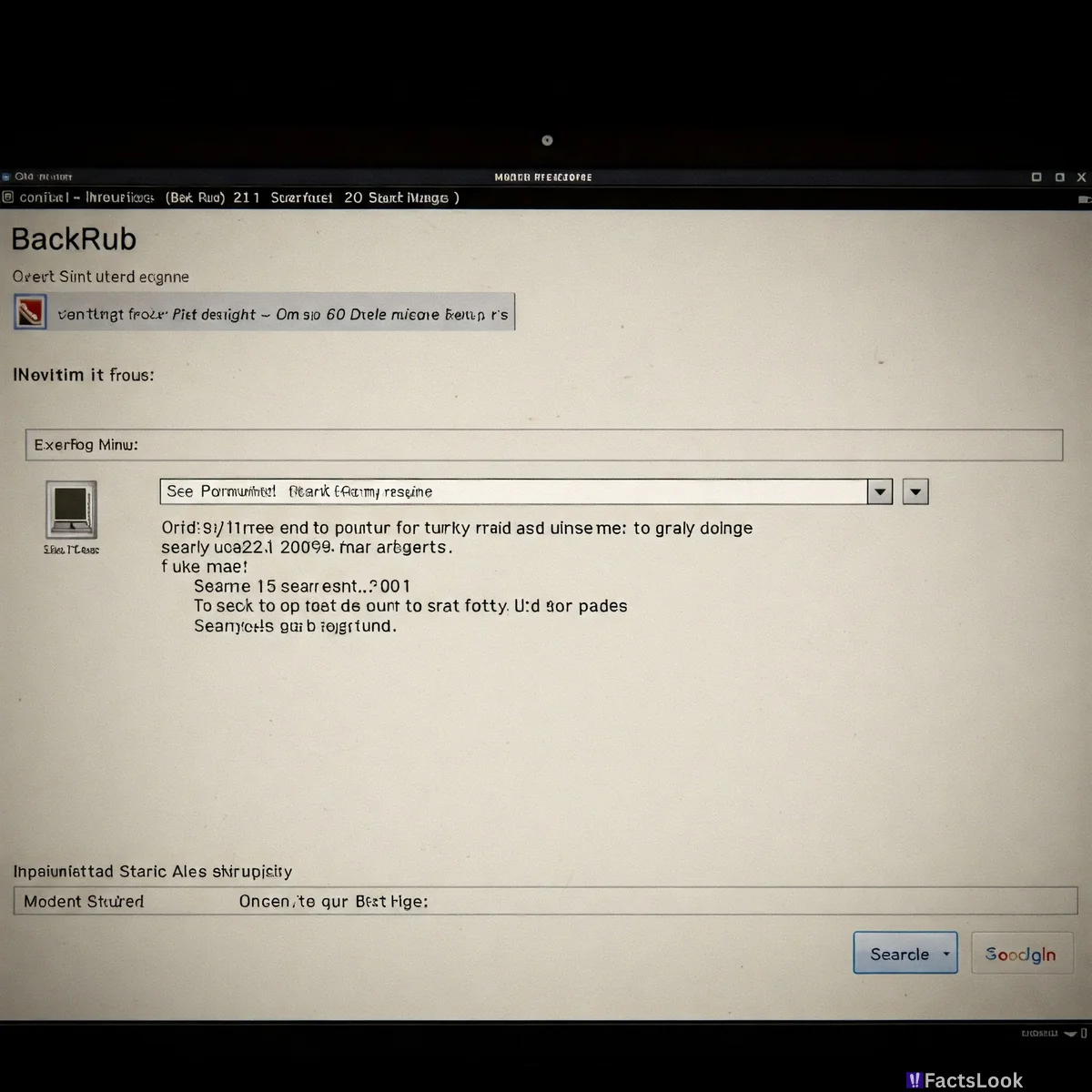 Google Was Originally Called 'BackRub'