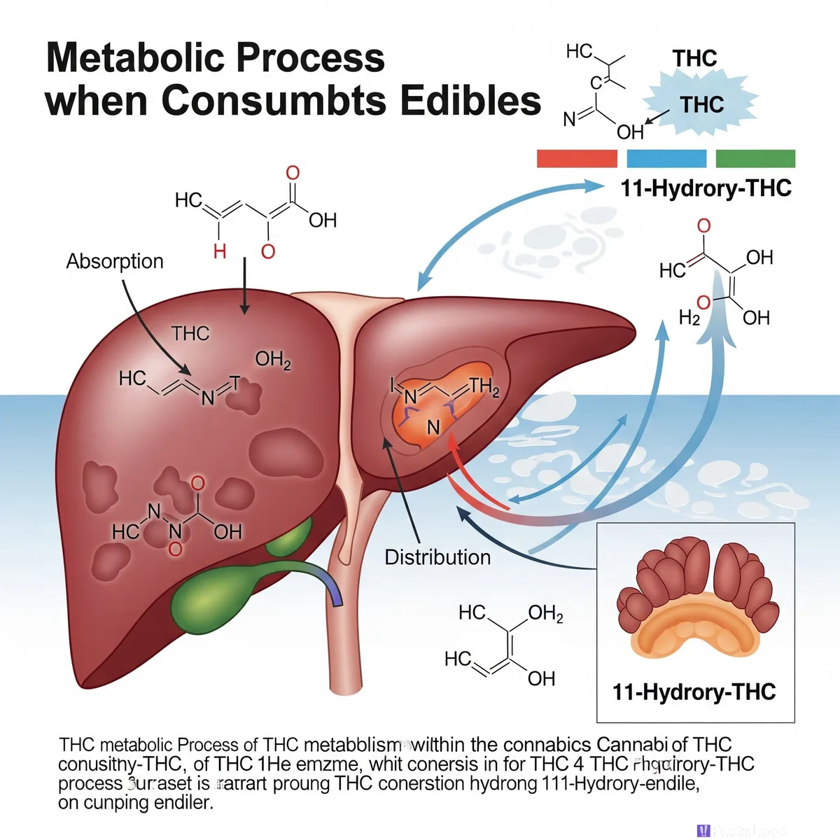 Fact 15: Edibles Take Longer to Kick In Due to Metabolism