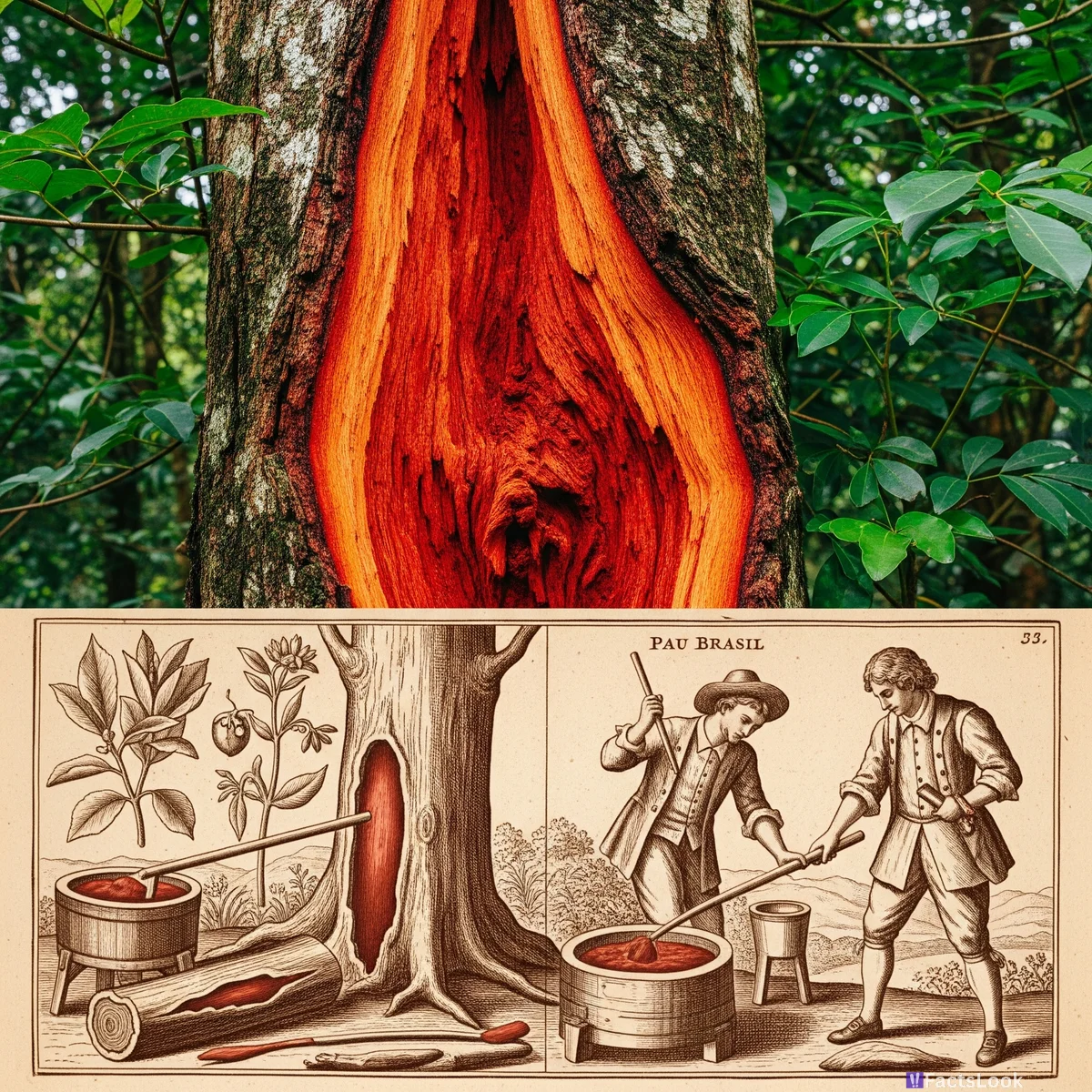 Brazil's Name Origin: A Fiery Red Wood