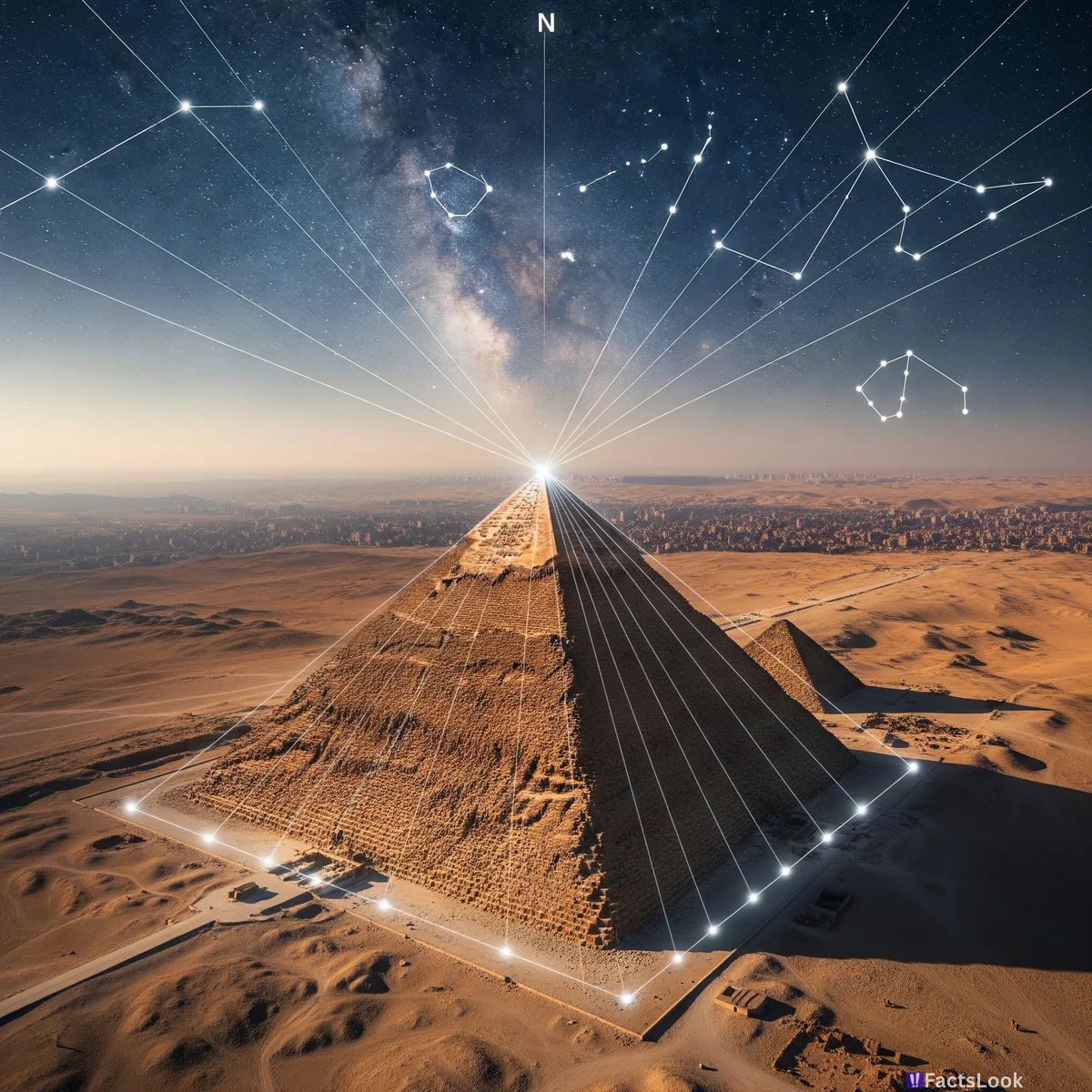 The Great Pyramid’s Precise Alignment