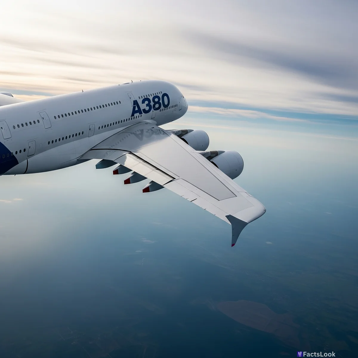 Airbus A380's Wing Flex