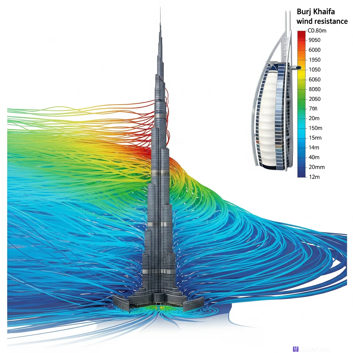 The Burj Khalifa's Wind Resistance