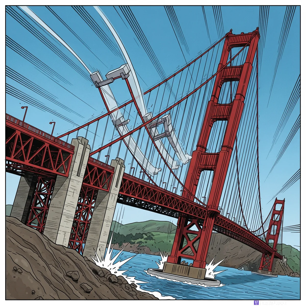 The Golden Gate Bridge's Earthquake Preparation