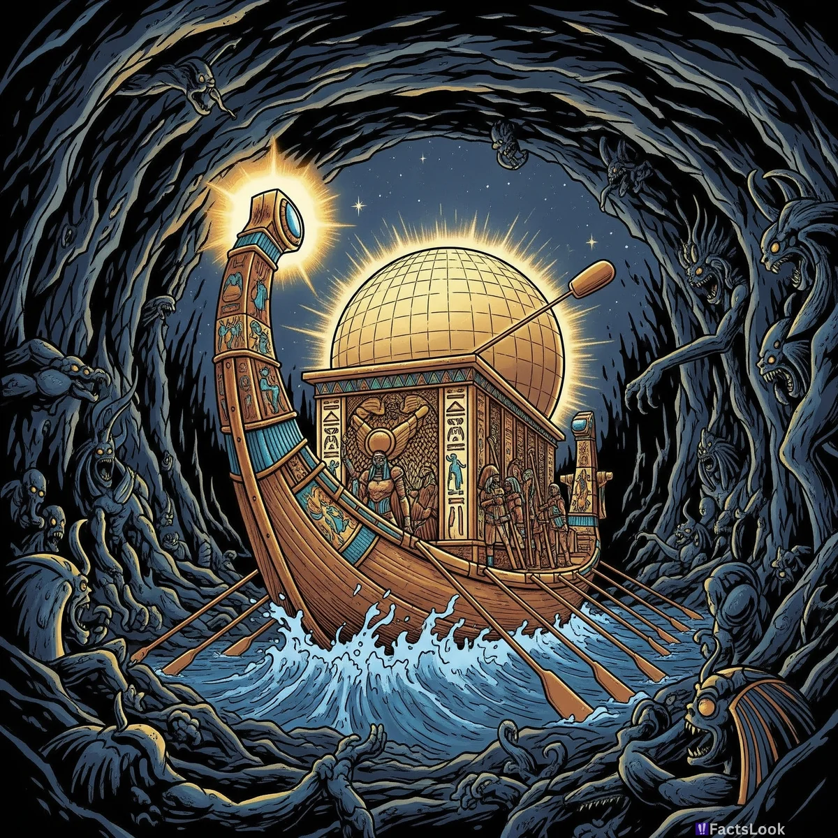 Egyptian Mythology: The Solar Boat of Ra