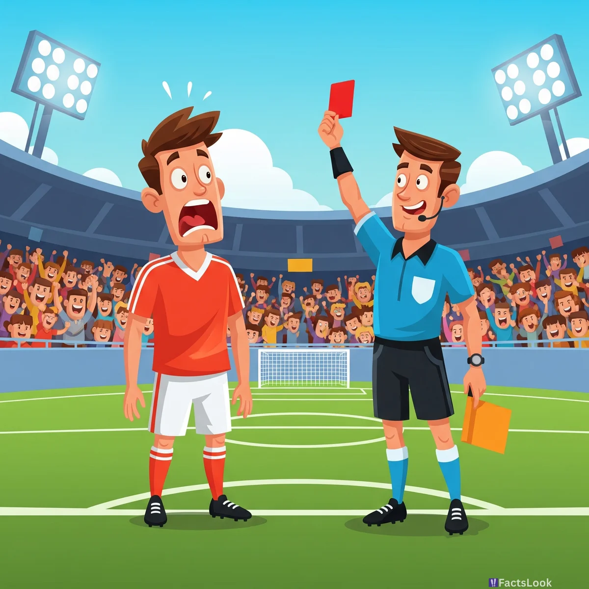The Fastest Red Card Ever Issued