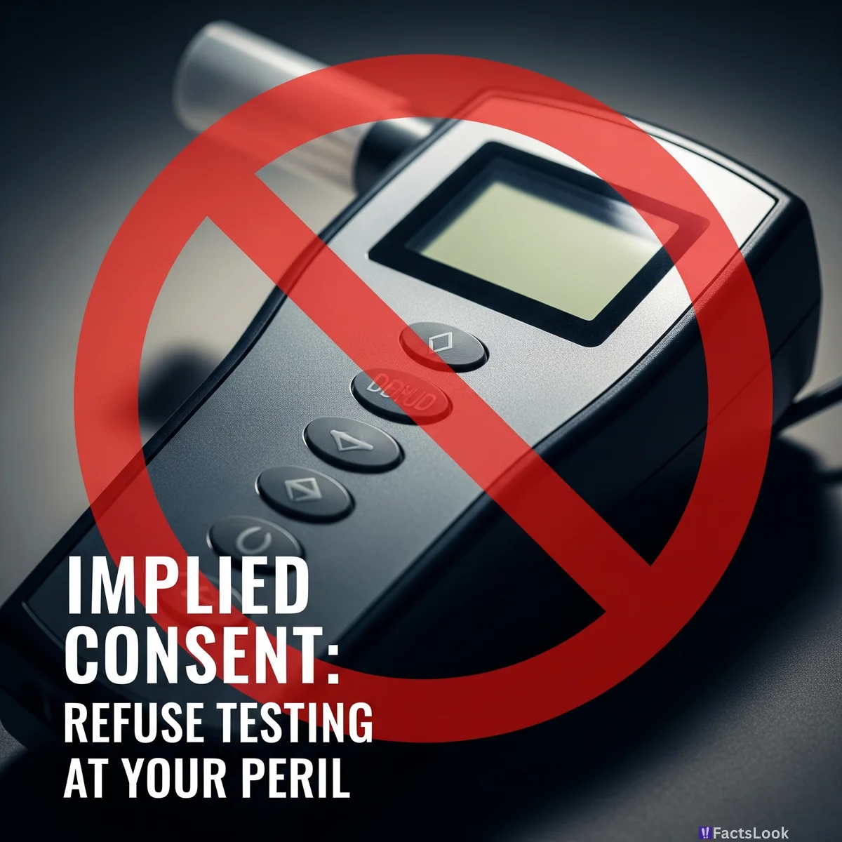 13. Implied Consent Laws: Refusing a Breathalyzer Has Consequences