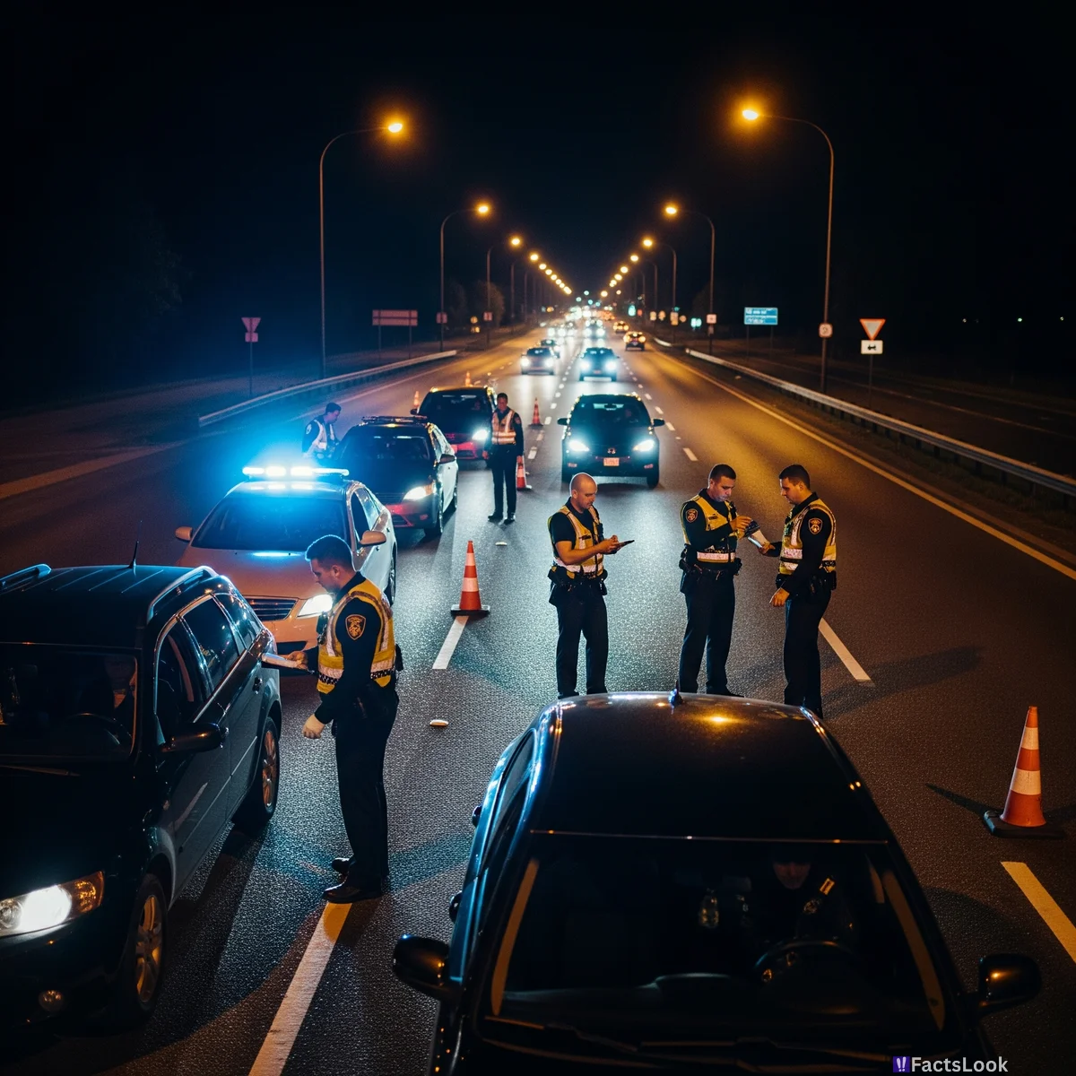 15. DUI Checkpoints: A Visible Deterrent on the Roads