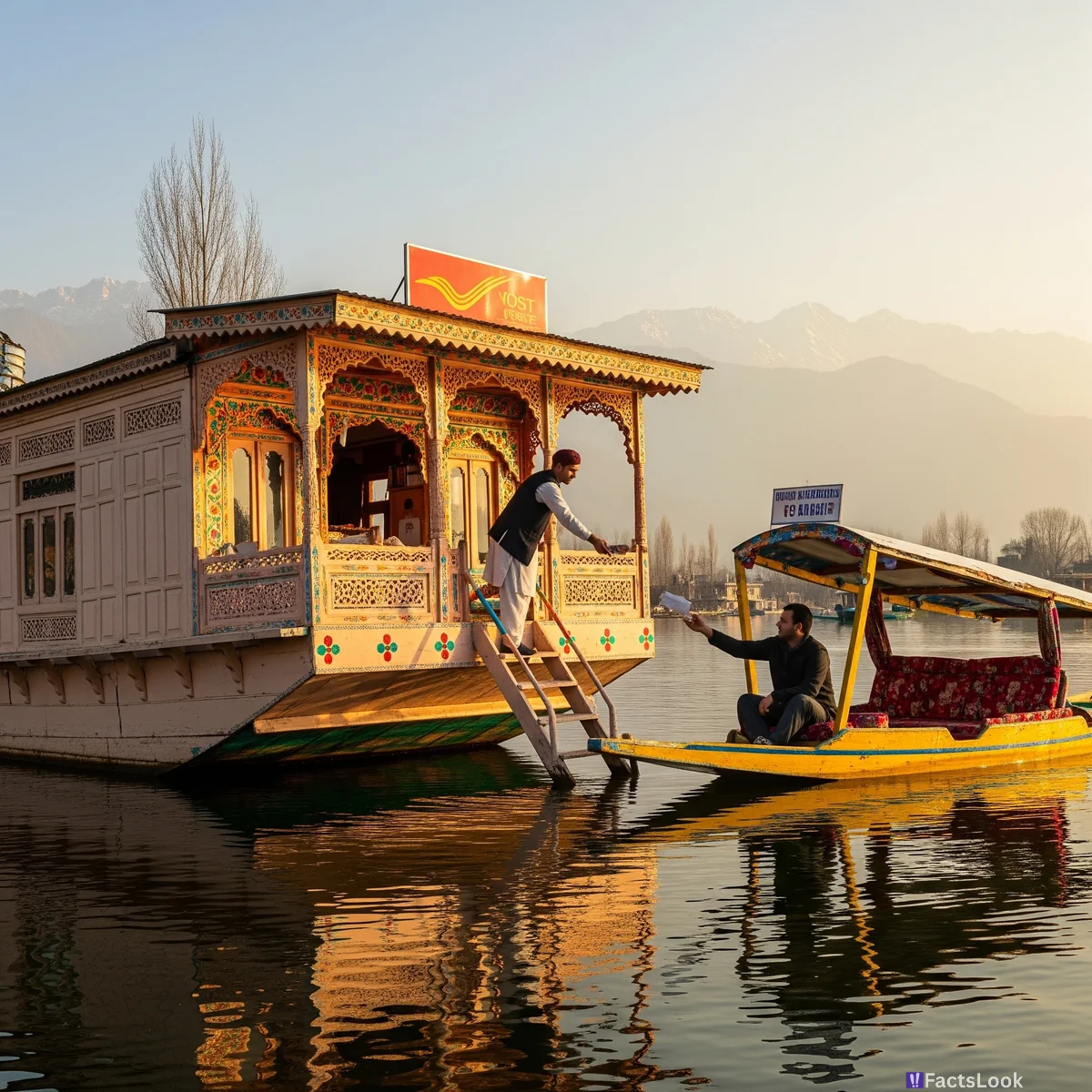 2. India's Floating Post Office